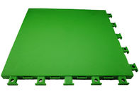 Non Poisonous Smell Less Indoor Sports Flooring Green 301 * 301 * 20 mm