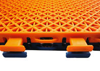 Assemble Colorful Futsal Court Flooring 250mm * 250 mm * 12.7mm