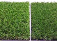 Light Green Commercial Area Decorative Artificial Grass With C Shape 3 / 16'' Fire Resistance