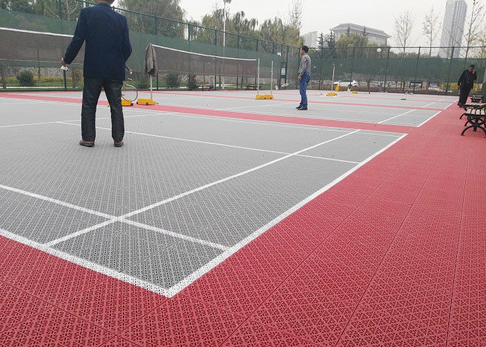 Durable Safe Badminton Sports Flooring International Standard For University