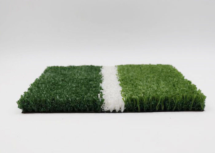 UV - resistant Artificial Grass Soccer Field / PE + PP Fake Grass Lawn