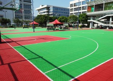 चीन पोर्टेबल आउटडोर बास्केटबॉल कोर्ट फ़्लोरिंग आसान स्थापना उच्च प्रदर्शन फैक्टरी